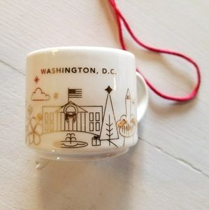 Starbucks Washington DC Cup Ornament